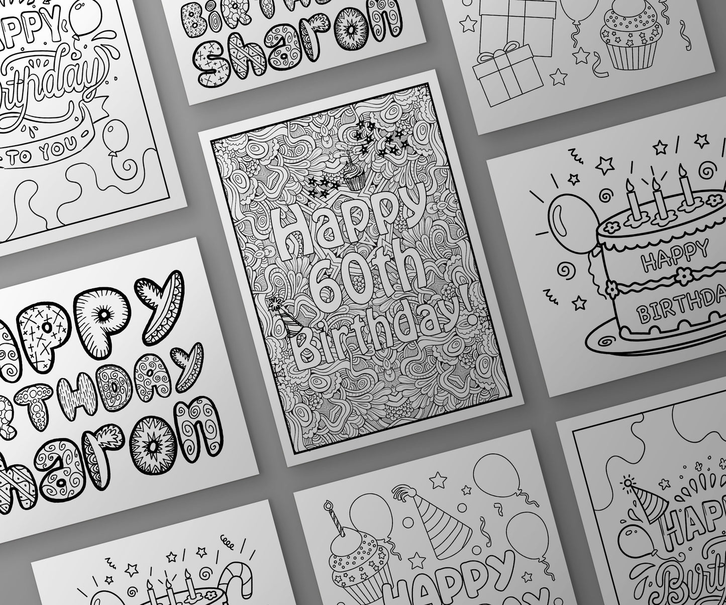 Personalised Colouring Sheets