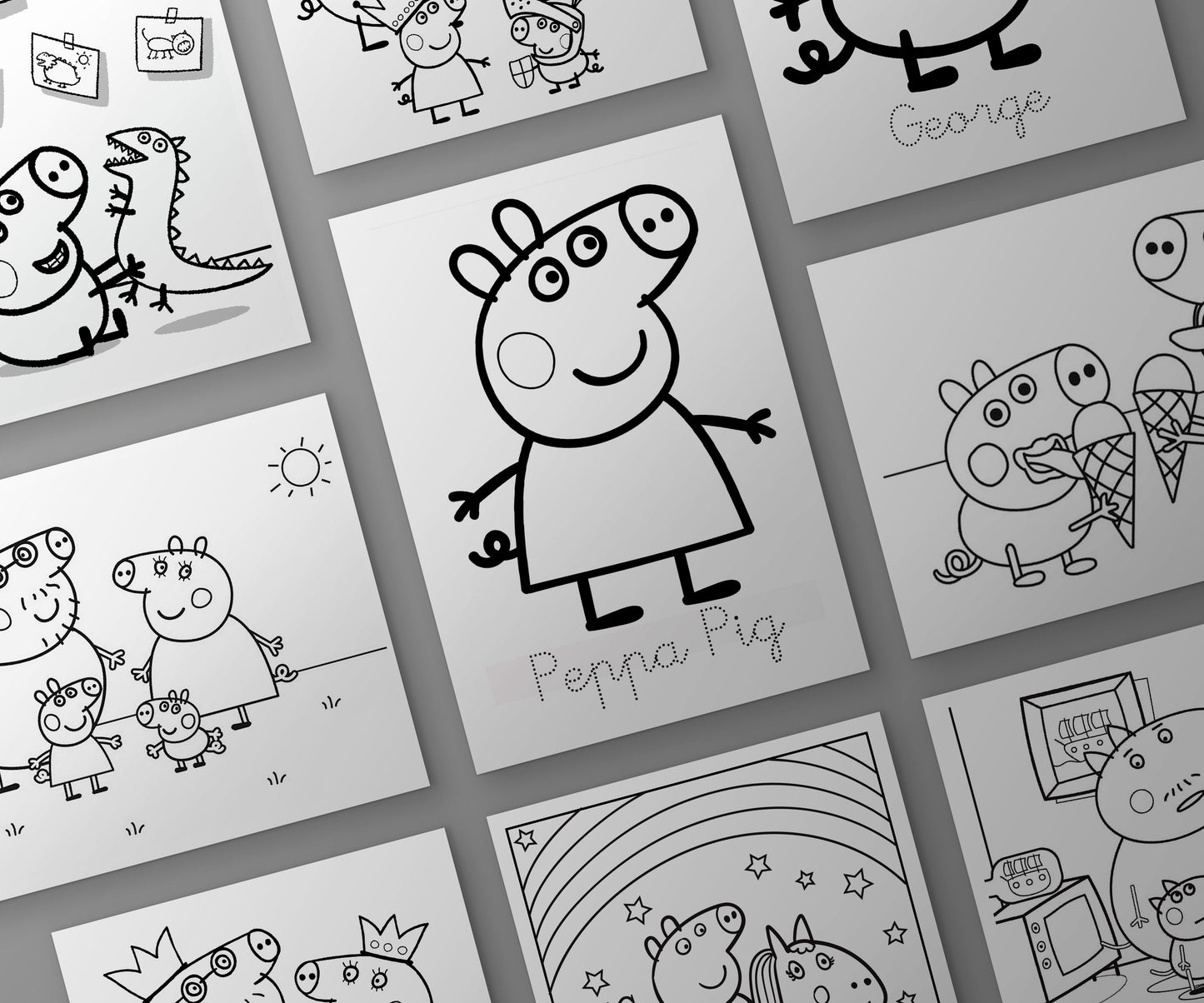 Personalised Colouring Sheets