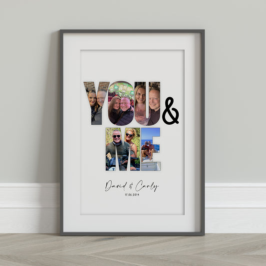 You & Me Photo Print