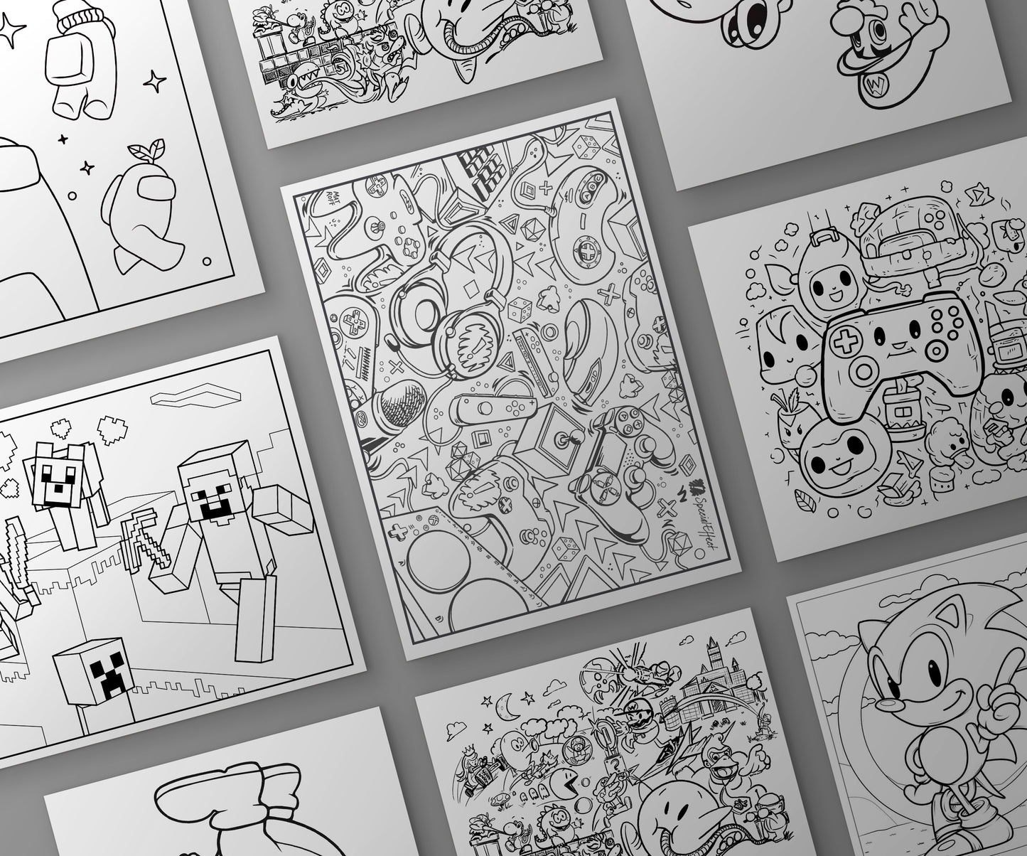 Personalised Colouring Sheets