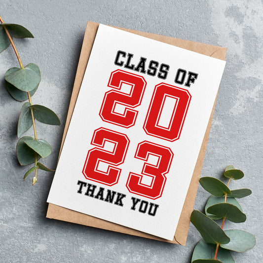 Teacher's Card - Class of 2023