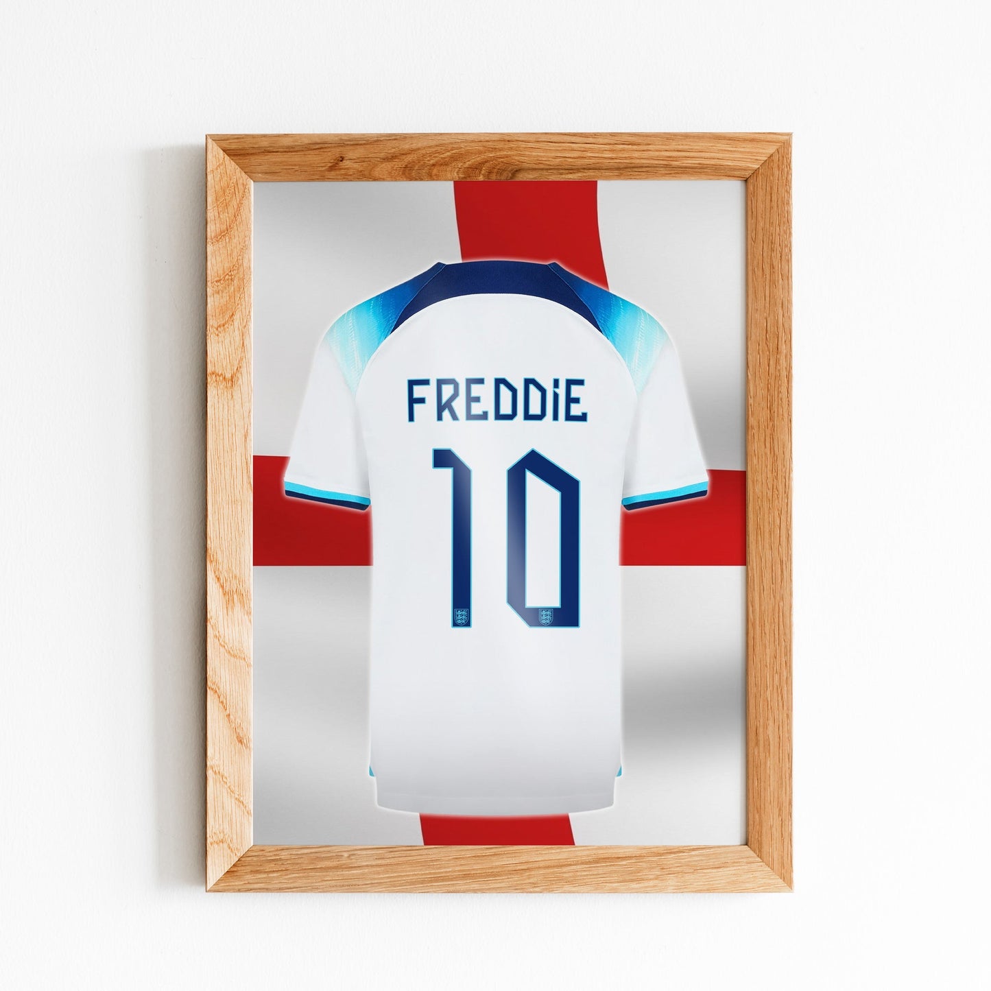 England Football Shirt Prints