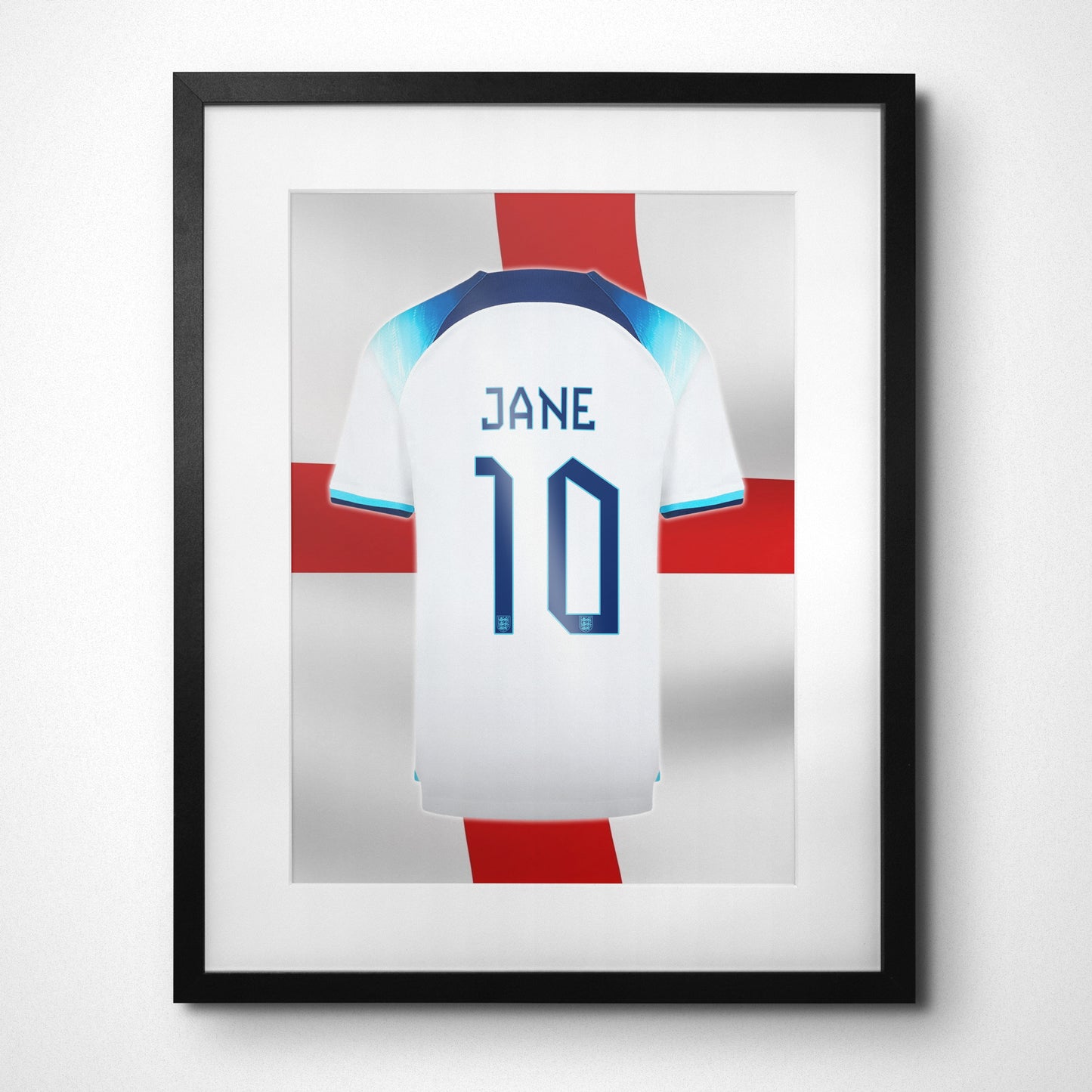 England Football Shirt Prints