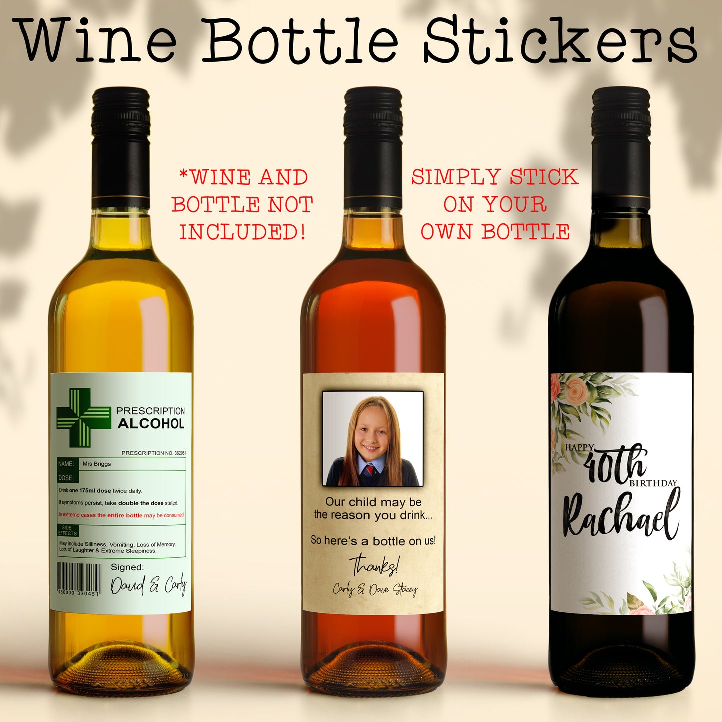 Wine Bottle Labels